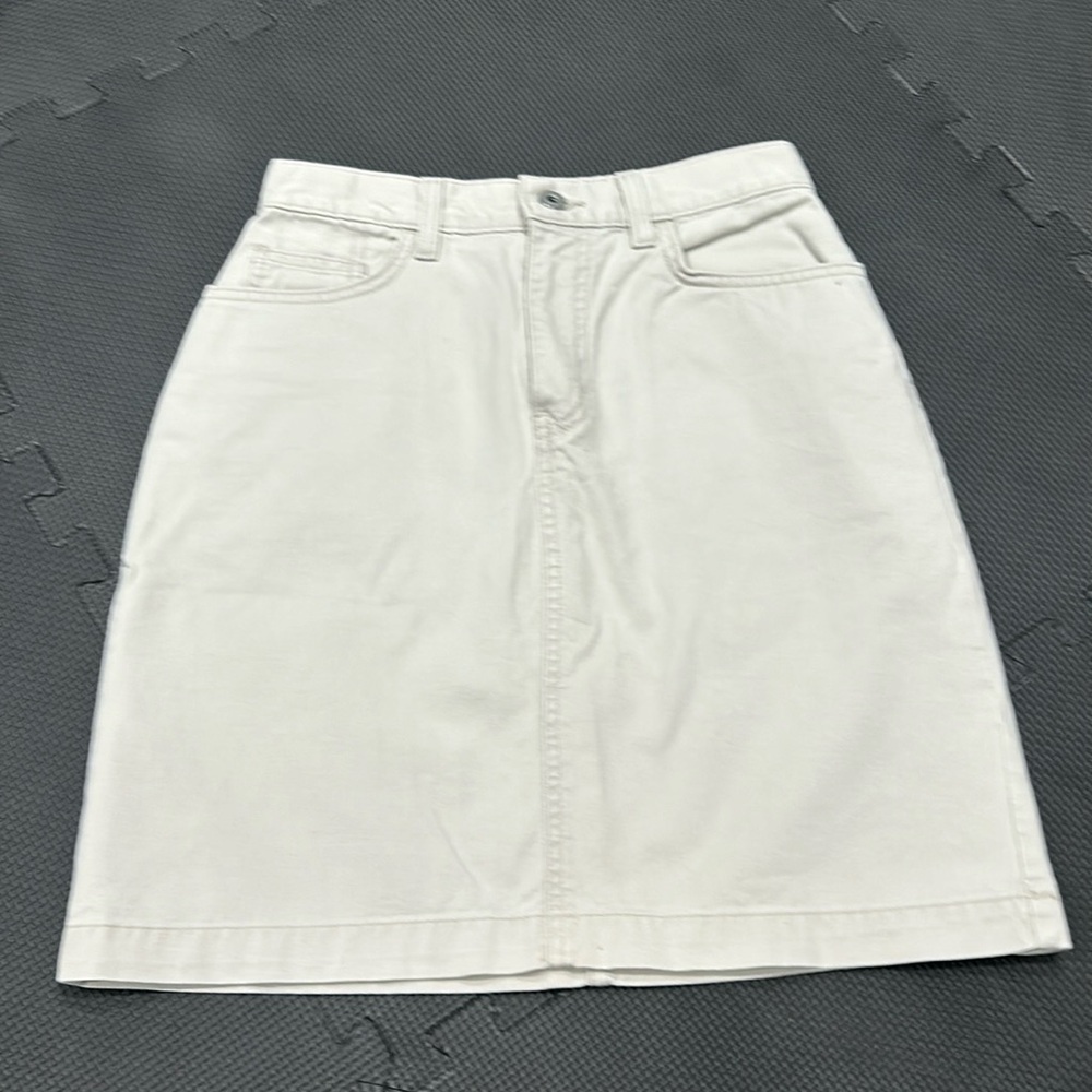 CALVIN KLEIN Size 2 khaki/tan skirt